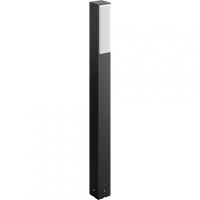 Stalp LED pentru iluminat exterior Philips Stratosphere, 2x4.5W (70W), 1000 lm, lumina calda (2700K), dimabila, IP44, 770x76x60m - 2