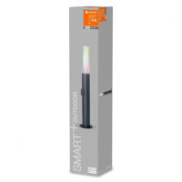 Stalp LED RGB pentru exterior Ledvance SMART+ Wifi Flare Post, 7.5W, 320 lm, lumina alba si color (3000K), IP44/IK03, 604x110mm, - 7