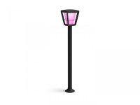 Stalp tip felinar LED RGB pentru exterior Philips Hue Econic, 15W (79W), 1150 lm, lumina alba si color (2000-6500K), IP44, 1000x - 2