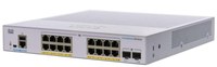 Switch CISCO CBS350-16FP-2G, 16 PORTURI 10/100/1000, 2 x SFP, POE 240w, Buffer: 1.5 Mb, Flash 256Mb, CPU: 800 MHz ARM , DRAM: 5 - 1