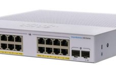 Switch CISCO CBS350-16FP-2G, 16 PORTURI 10/100/1000, 2 x SFP, POE 240w, Buffer: 1.5 Mb, Flash 256Mb, CPU: 800 MHz ARM , DRAM: 5