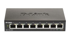 Switch D-Link DGS-1100-08PV2, 8 port, 10/100/1000 Mbps