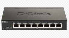 Switch D-Link DGS-1100-08V2, 8 port, 10/100/1000 Mbps