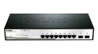 Switch D-Link DGS-1210-10, 8 port, 10/100/1000 Mbps - 1