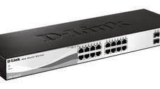 Switch D-Link DGS-1210-20, 16 port, 10/100/1000 Mbps