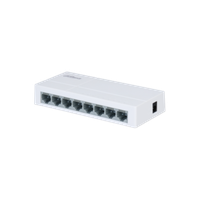 Switch Dahua 8 porturi Unmanaged, PFS3008-8ET-L, Interfata: 8 x 10/100 Mbps, Capacitate: 1.6 Gbit, Packet Forwarding Rate: 1.190 - 3