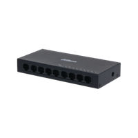 Switch Dahua 9 porturi, unmanaged, Interfata: Port 1-8: 8 × RJ-45 10/100 Mbps, Port 9: 1 × RJ-45 10 M/100 M/1000 Mbps (uplink), - 2