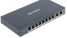 Switch Hikvision DS-3E0310P-E/M, 8-port, PoE