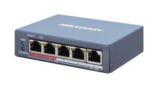 Switch Hikvision DS-3E1105P-EI, 4-port, PoE