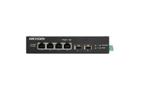 Switch Hikvision DS-3T0506HP-E/HS, 4-Port, PoE - 1