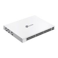 Switch TP-Link cu 52 de porturi, 48× 10/100/1000 Mbps PoE+ RJ45 Ports (Auto Negotiation/Auto MDI/MDIX),4× Gigabit SFP Slots, cap - 1