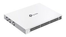 Switch TP-Link cu 52 de porturi, 48× 10/100/1000 Mbps PoE+ RJ45 Ports (Auto Negotiation/Auto MDI/MDIX),4× Gigabit SFP Slots, cap