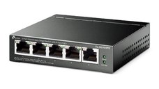 Switch TP-Link TL-SG105PE, 5 porturi Gigabit, Desktop, Easy Smart, POE, 10Gbps Capacity, porturi POE: 1-4, buget POE: 65W.