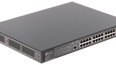 Switch TP-Link TL-SG3428MP, managed L2+,24× 10/100/1000Mbps RJ45 Ports, 4× Gigabit SFP Slots, 1× RJ45 Console Port, 1× Micro-US