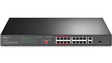 Switch TP-Link TL-SL1218P, 16 port, 10/100/1000 Mbps