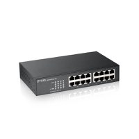 Switch ZYXEL GS1100-16, 16-port, 10/100/1000 Mbps - 1