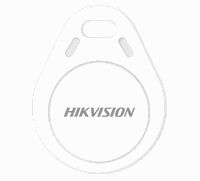 Tag mifare Hikvision DS-PT-M1, material PVC, ABS, dimensiuni: 41x32x3.5mm, culoare alba. - 1