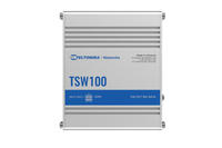 TELTONIKA INDUSTRIAL 5PORT Unmanaged POE+ Switch TSW100, Interfata: 5 x ETH ports, 10/100/1000 Mbps, supports auto MDI/MDIX cros - 1