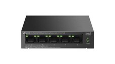 TP-Link LS105LP Switch 5 porturi 10/100Mbps, 4 Porturi POE, Buget POE: 41W, AUTO Negotiation, AUTO MDI/MDIX, fara ventilator, Mo