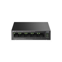 TP-Link LS105LP Switch 5 porturi 10/100Mbps, 4 Porturi POE, Buget POE: 41W, AUTO Negotiation, AUTO MDI/MDIX, fara ventilator, Mo - 1