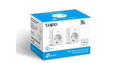 TP-Link MINI SMART WI-FI SOCKET TAPO P110(2-PACK), Protocol: IEEE 802.11b/g/n, Bluetooth 4.2 (doar pentru onboarding), 2.4 GHz,