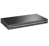 TP-LINK TL-SG3452X Switch JetStream cu management | 48× Porturi Gigabit L2+ și 4× Sloturi 10GE SFP+, Interfață: 48× Poturi RJ45 - 3