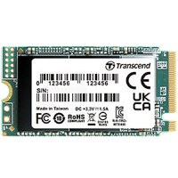 Transcend 512GB, M.2 2242,PCIe Gen3x4, NVMe, 3D TLC, DRAM-less, EAN: 760557861171 - 1