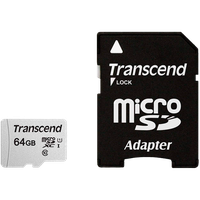 Transcend 64GB UHS-I U1, A1 microSD with Adapter, EAN: 760557842088 - 1