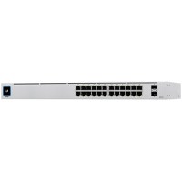 Ubiquiti USW-Pro-24-POE-EU configurable Gigabit Layer2 and Layer3 switch with auto-sensing 802.3at PoE+ and 802.3bt PoE++ - 1