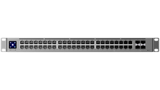 Ubiquiti USW-Pro-Max-48-PoE-EU 48-port, Layer 3 Etherlighting switch with 2.5 GbE and PoE++ output, 16x 2.5 GbE ports including