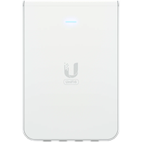 UniFi6 In-Wall. Wall-mounted WiFi 6 access point with a built-in PoE switch. - 1