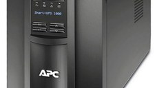 UPS APC Smart-UPS SMT line-interactive / sinusoidala 1000VA / 700W 8conectori C13, baterie RBC6, optional extindere garantie cu