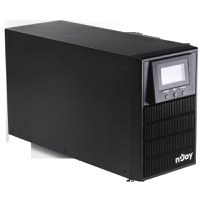 UPS nJoy Aten PRO 1000, 1000VA/800W, On-line (double convension UPS), LCD Display, 3 Prize Schuko cu Protectie, Tower, Smart SNM - 4