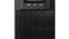 UPS nJoy Aten PRO 2000, 2000VA/ 1800W, On-line, LCD Display, 3 Prize Schuko cu Protectie, Management, Tower, Dubla conversie, Fr