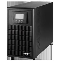 UPS nJoy Aten PRO 3000, 3000VA/2700W, On-line, LCD Display, 4 Prize Schuko cu Protectie, Management, Tower, Dubla conversie, Fre - 1