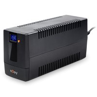 UPS nJoy Horus Plus 600, 600VA/360W, Afisaj LCD cu ecran tactil, 2 Prize Schuko cu Protectie, Repornire Automata, RJ11 protectie - 2