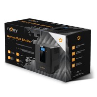 UPS nJoy Horus Plus 600, 600VA/360W, Afisaj LCD cu ecran tactil, 2 Prize Schuko cu Protectie, Repornire Automata, RJ11 protectie - 4