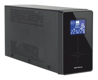 UPS Serioux Line Interactive 2000LI, ecran LCD, capacitate 2000VA/1200W, 4 prize Schuko , baterie 12 V / 9.0 Ah × 2, timp mediu - 1