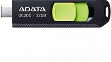 USB Flash Drive ADATA 32GB, UC300, USB Type-C, Black