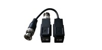 Video balun DS-1H18S/E(C)307400306,Video balun pasiv Hikvision, DS- 1H18S/E(C) set 2 bucati ( o bucata cu cablu si o bucata far - 1