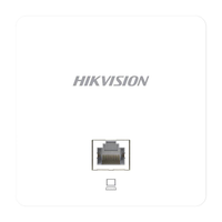 Wi-Fi 5 1200M In-Wall Access Point Hikvision DS-3WAP521-SI 2 Gigabit LAN Ports with 1 PoE Input 802.11ac Wave 2 1167 Mbps 86 mm - 1