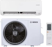 Aparat de aer conditionat Bosch Climate 6000i Inverter 9000 BTU, Clasa A+++/A++, 25 mp, Turbo, Timer, Repornire automata, Eco, Sleep, I-clean, Dezumidificare, Follow me (Alb) - 1