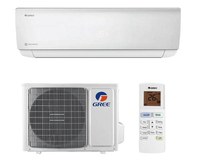 Aparat de aer conditionat Gree Bora A4 Silver GWH24AAD-K6DNA4B, model 2024, 24000 BTU, A++/A+, Wi-Fi, Inverter, Cold Plasma, Fara kit de instalare (Alb) - 1