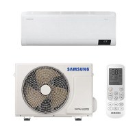 Aparat de aer conditionat tip split de perete Samsung Wind-Free Comfort AR12TXFCAWKNEU+AR12TXFCAWKXEU, Inverter 12000 BTU, Clasa A++ (Alb) - 1