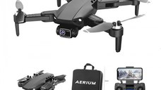 Dronă AERIUM L900 GPS 4K neagră - 3 baterii