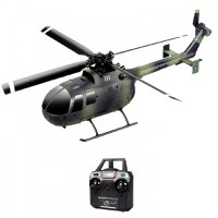 Elicopter RC AERIUM C186 4CH CAMOUFLAGE verde - 1