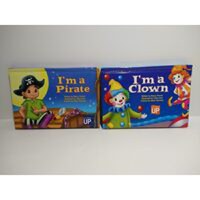 2X Let's Dress Up Books I'm a Clown/I'm a Pirate , Nancy Parent - 1