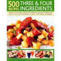 500 RECIPES 3&4 INGREDIENTS (Cookbooks) - 1