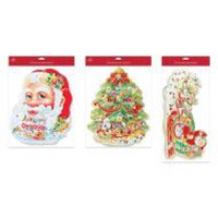 Medium Glitter Christmas Decoration - 1