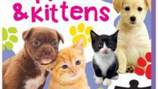 Mini Puzzle Book Puppies & Kittens